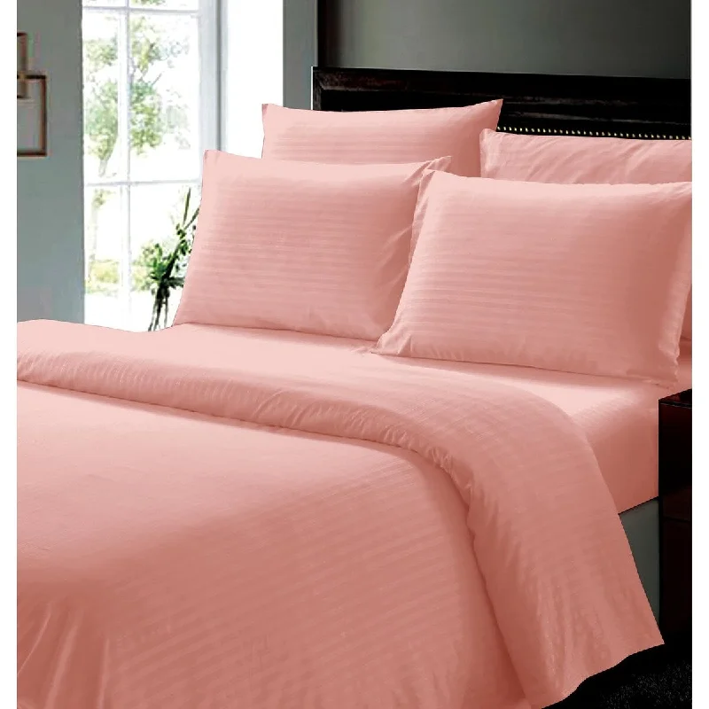 FAITH, HOPE, LOVE HOME DÉCOR 4 Piece Twin Sheet Set includes 1 Flat Sheet 1 Fitted Sheet 2 pillow cases - Blush