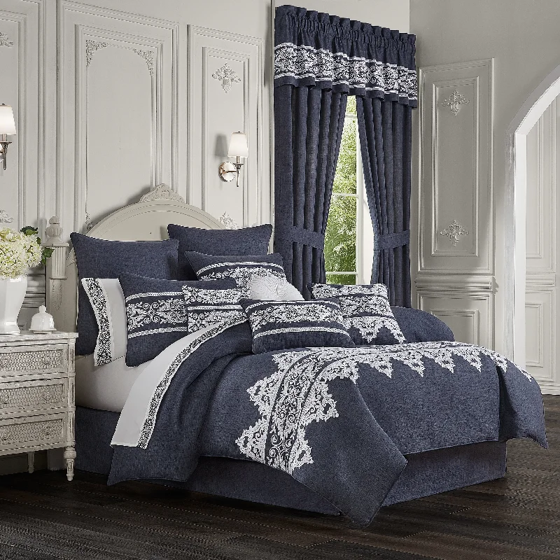 Five Queens Court Shelburne 4 Piece Comforter Set