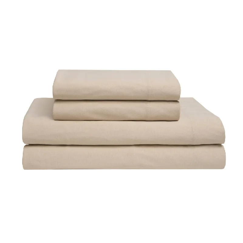 Jersey Knit Cotton Sheet Set