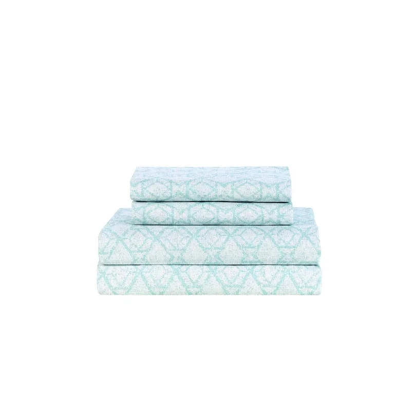 Lillian August Blue Willow Sheet Set