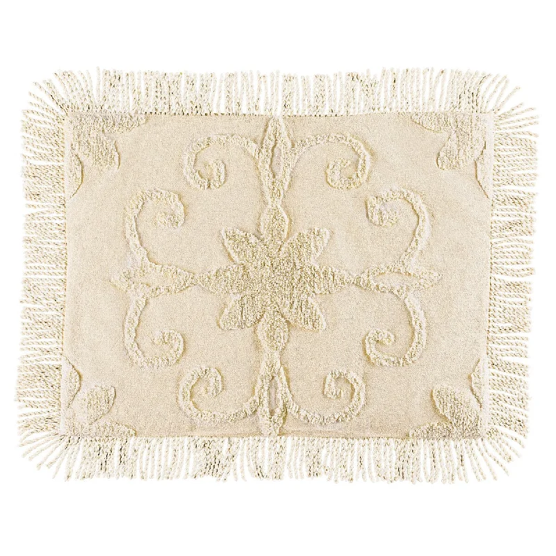 Medallion Chenille Standard Pillow Sham Cover