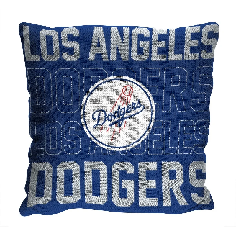 MLB 130 Dodgers Stacked Pillow - Blue