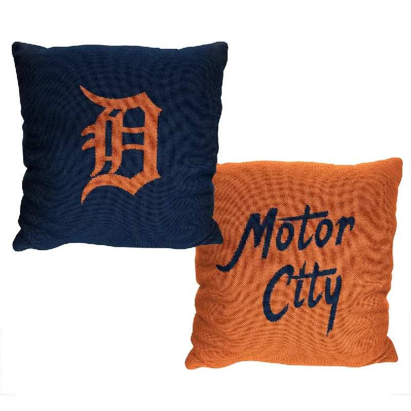 MLB Detroit Tigers Invert 20 Inch Throw Pillow - Detroit Tigers