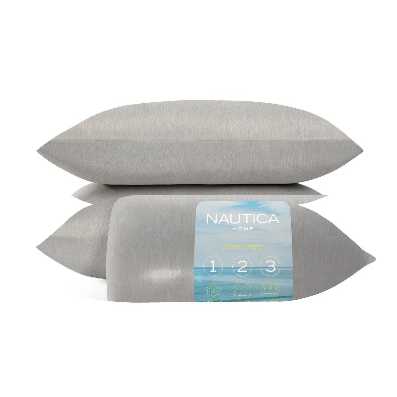 Nautica Home Charcoal Fusion Pillow - Heathered Grey