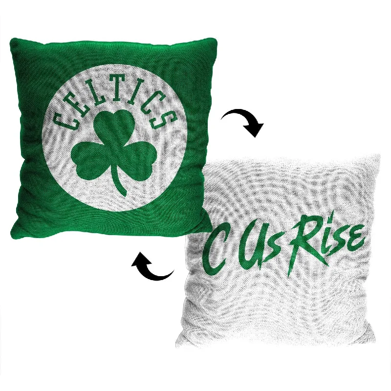 NBA Invert Celtics 2Pk Double Sided Jacquard Pillow