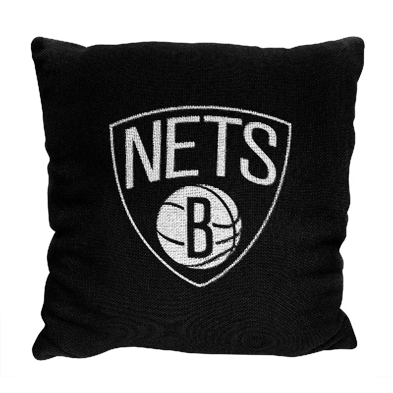 NBA Nets Invert Pillow - Black