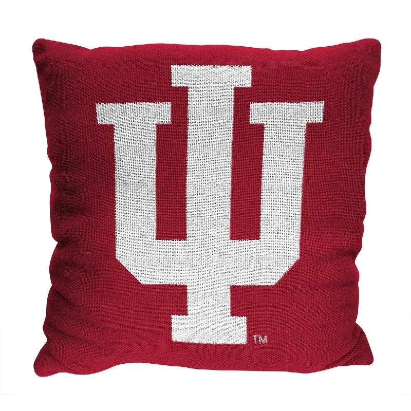 NCAA Indiana Hoosiers Invert 20 Inch Pillow