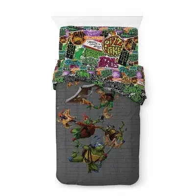 New - Teenage Mutant Ninja Turtles Twin Comforter