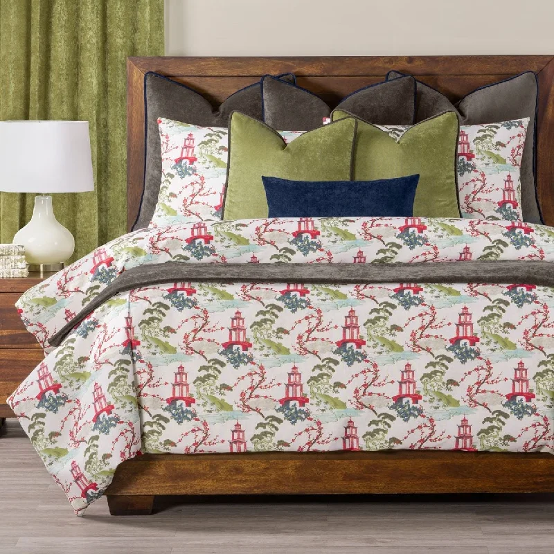 Siscovers Tranquil Japanese Garden Print Duvet Set