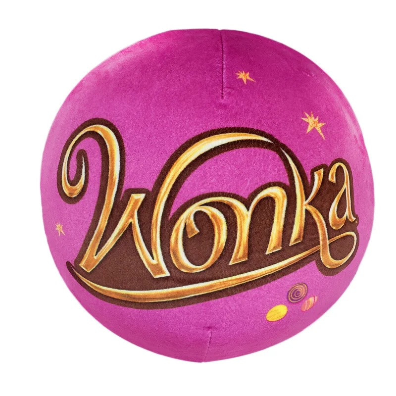 Willy Wonka Mov Wonka Logo Travel Cloud Pillow - Pink