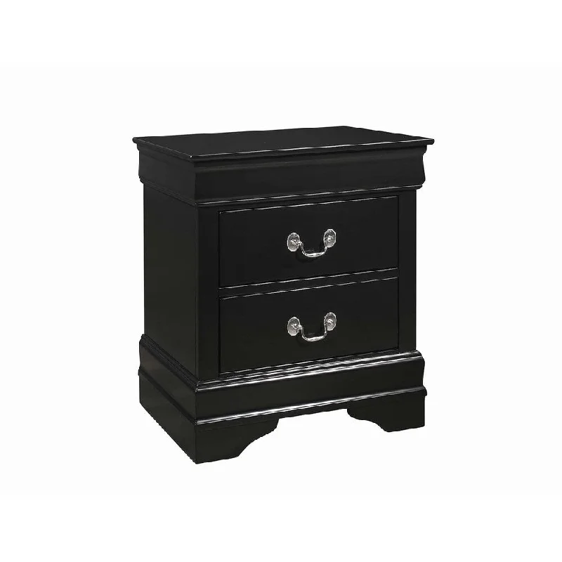 Coaster Furniture Louis Philippe 2-drawer Wooden Nightstand