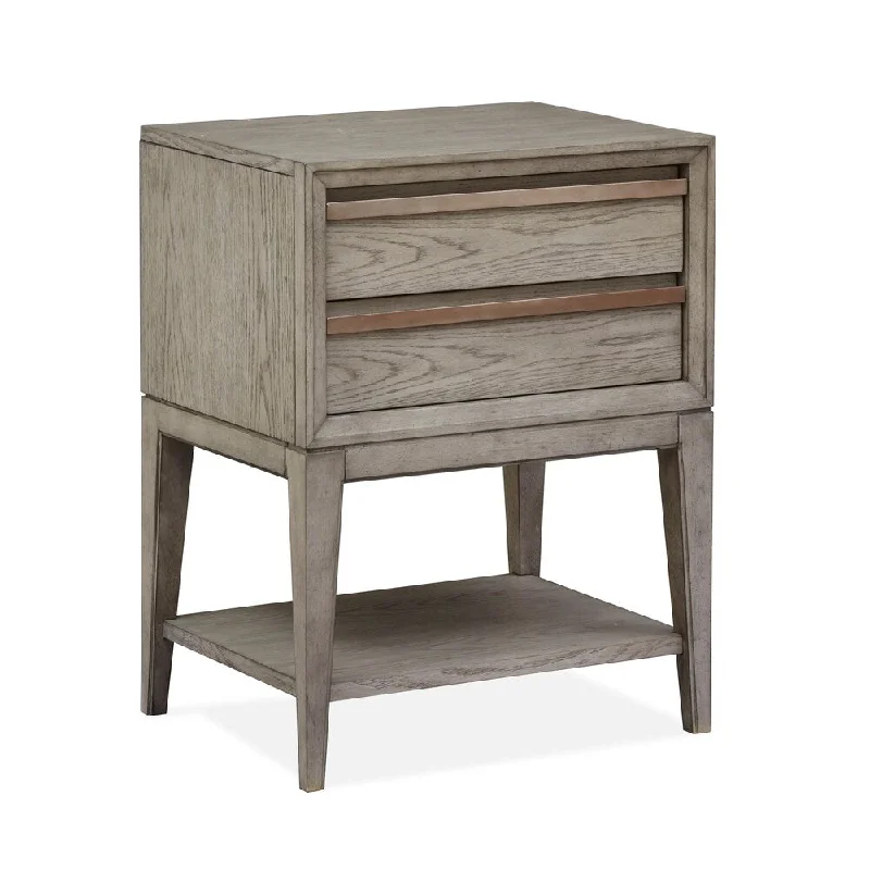 Magnussen B4877 Atelier Wood Open Nightstand