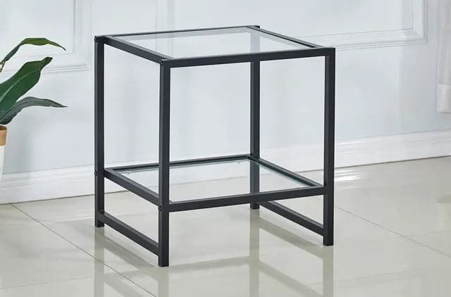 Titus Furniture Black Night Stand T958