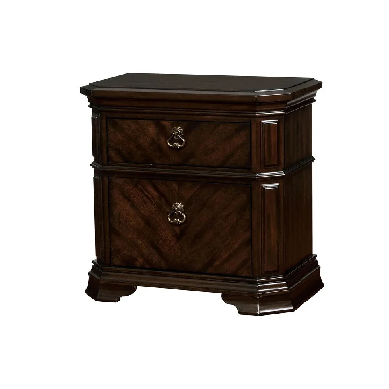 Williams Home Furnishing Calliope Night Stand in Espresso Finish