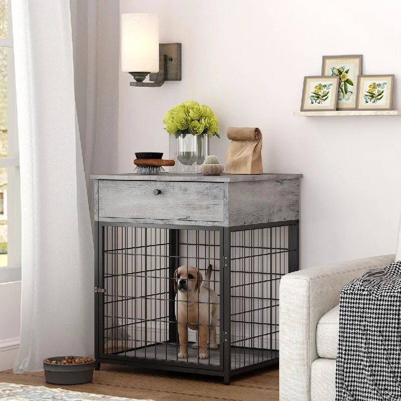 Wooden Nightstand,Designed for small dogs