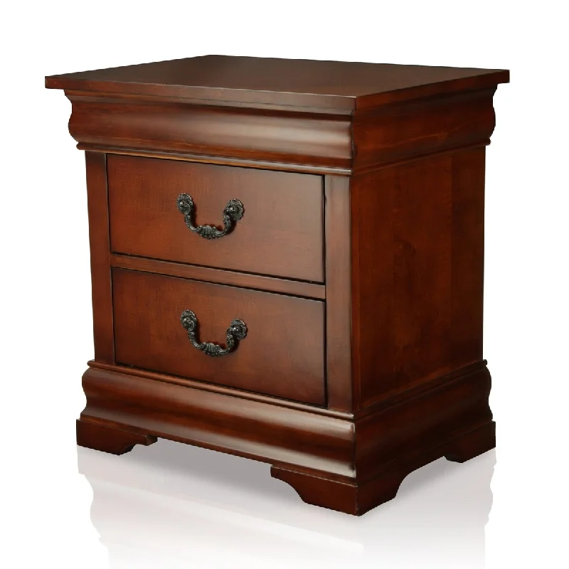 of America Ashburia Nightstand, Warm Cherry